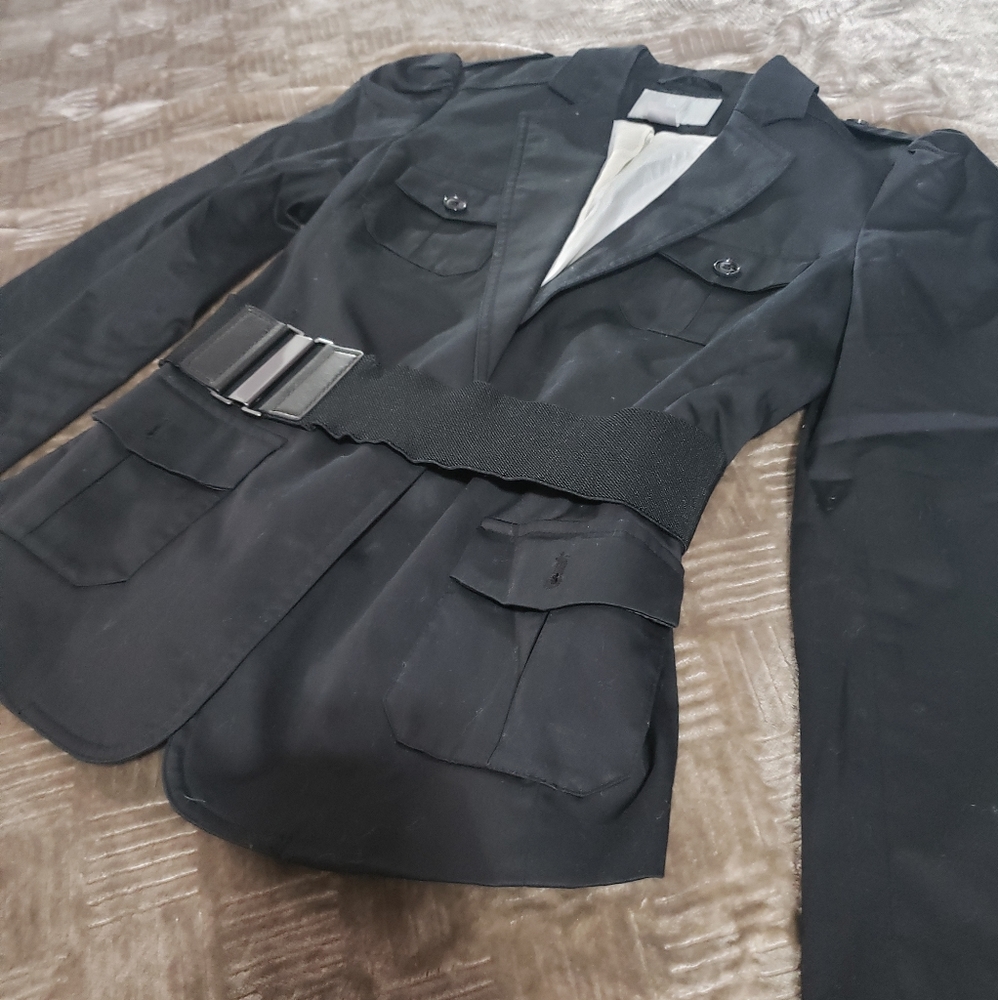 Blazer with Belt